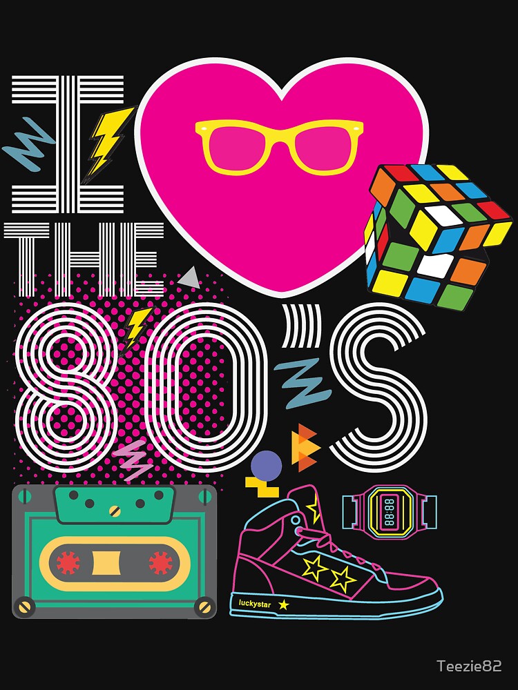 I heart the 80's eighties by Teezie82