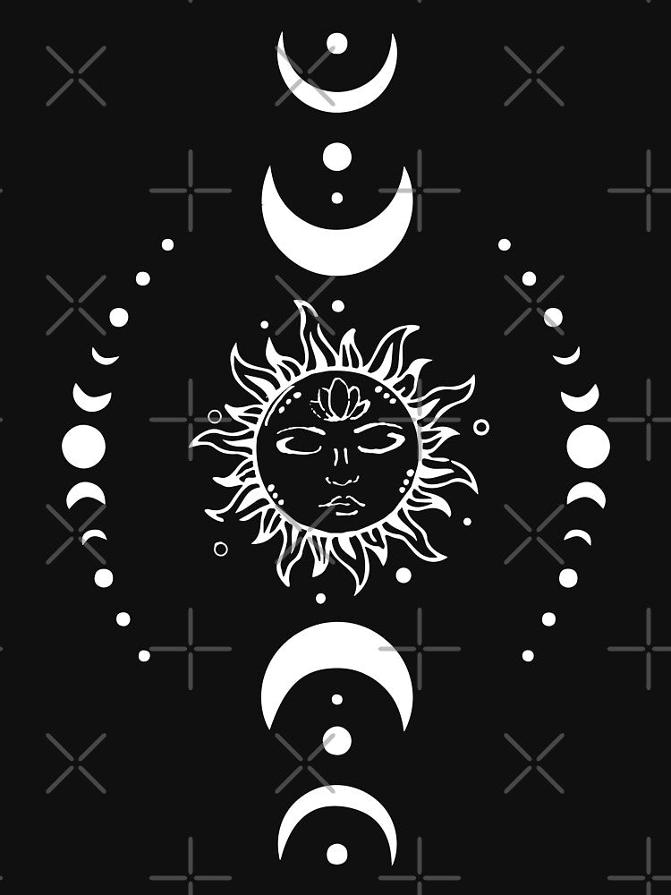 Sun Moon and Stars by FrigidBananas T-Shirts, Hoodie, Sweatshirt | BlankRebels.com (Image 3)