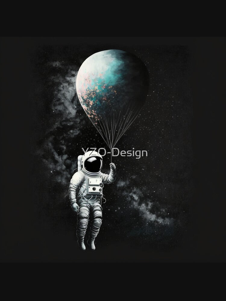 astronaut balloon, Space art by YZO-Design T-Shirts, Hoodie, Sweatshirt | BlankRebels.com (Image 3)