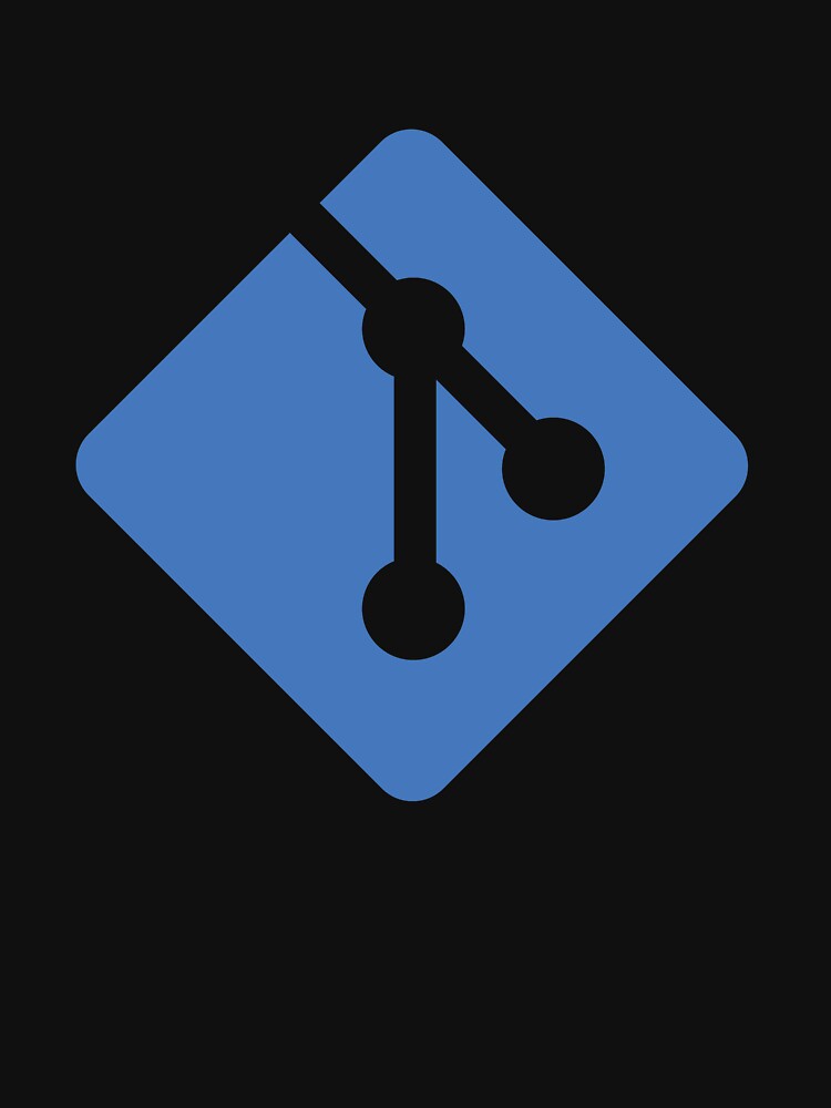 Git Blue Logo T-Shirt Version Control System by Rainwater Merch Hoodie, Sweatshirt | BlankRebels.com (Image 3)