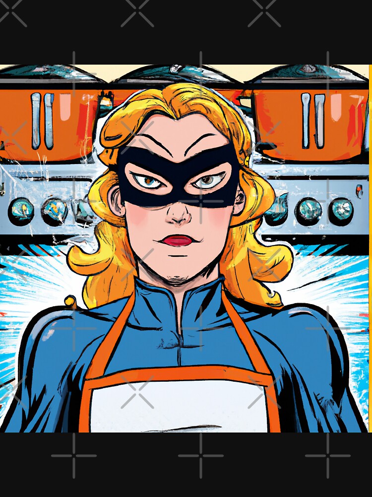Comic Style Superhero Chef: Cooking is my Superpower Series by Artsytee Lab T-Shirts, Hoodie, Sweatshirt (Image 3)