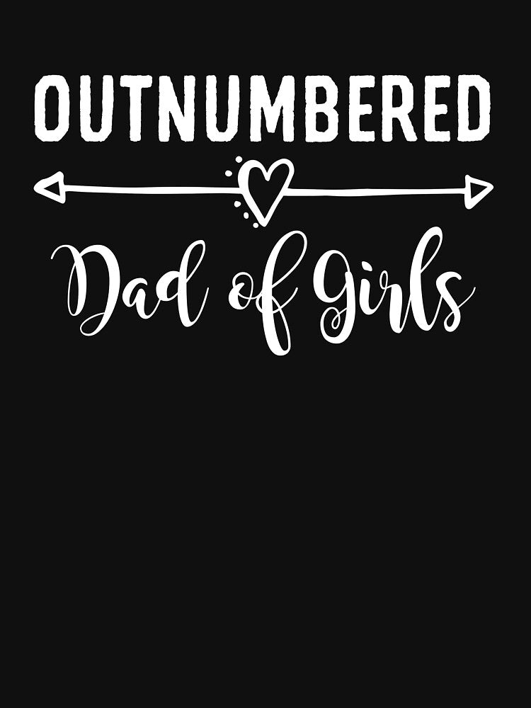 Dad of Girls - Outnumbered by SpoonKirk T-Shirts, Hoodie, Sweatshirt | BlankRebels.com (Image 3)