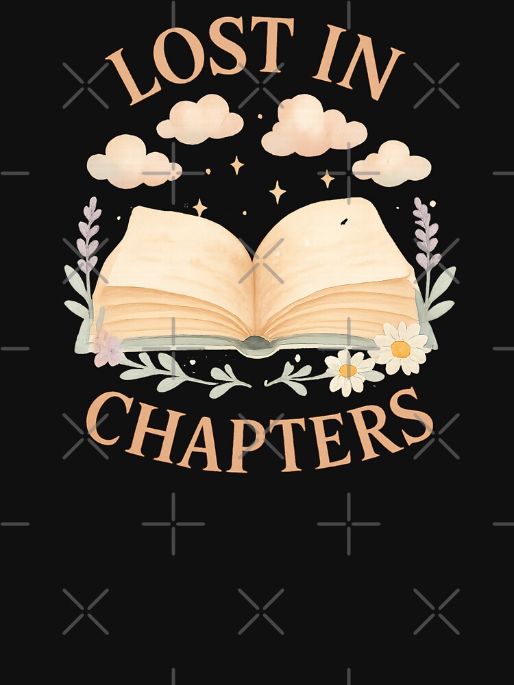 "Lost in Chapters" Fantasy Book Lover Tee by Modivox Hoodie, Sweatshirt | BlankRebels.com (Image 3)