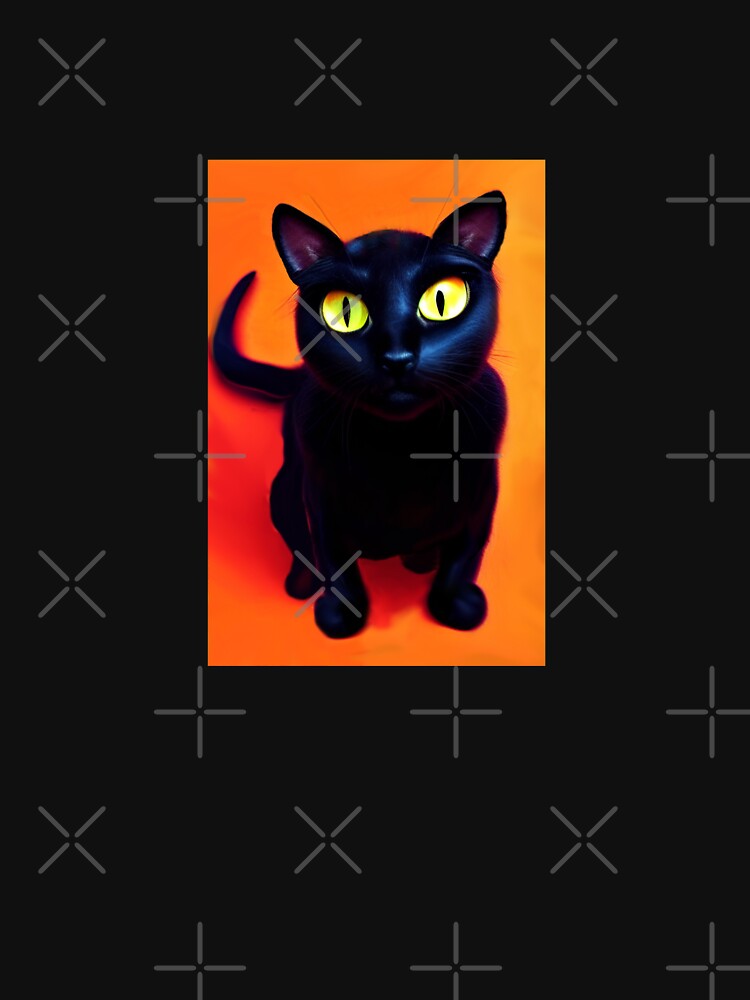 Halloween Black Cat by MonkeyBen T-Shirts, Hoodie, Sweatshirt | BlankRebels.com (Image 3)