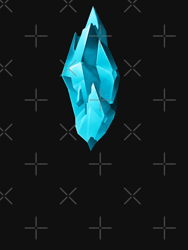 Blue Crystal Gem: Crystal Collection by Carter Schmidt T-Shirts, Hoodie, Sweatshirt | BlankRebels.com (Image 3)