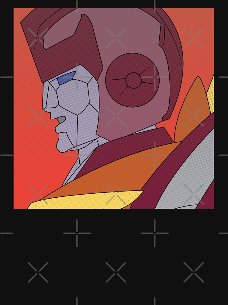 Rodimus Prime Halftone by innergeekdesign T-Shirts, Hoodie, Sweatshirt | BlankRebels.com (Image 3)