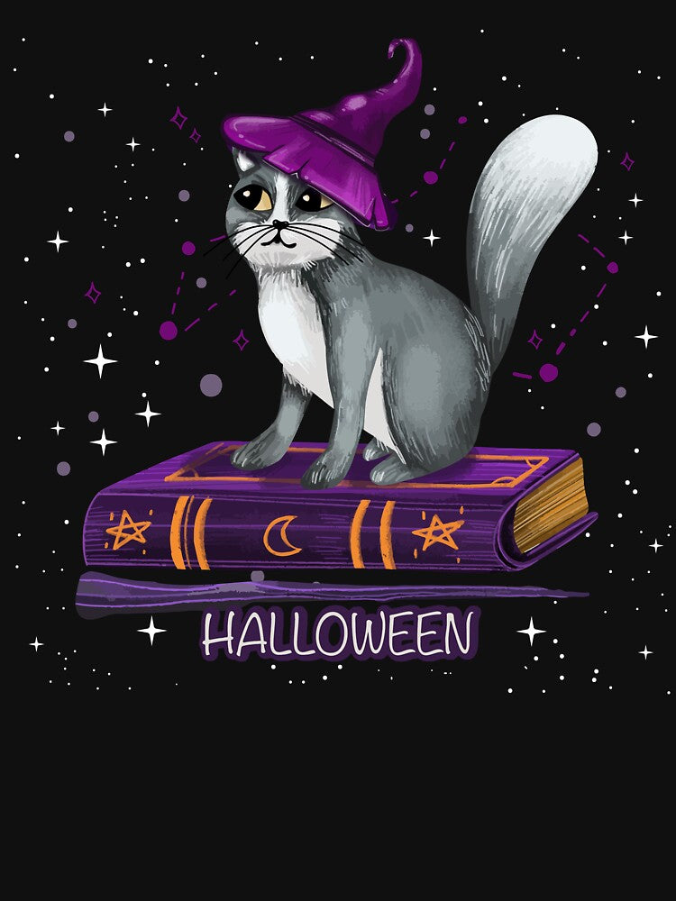 Funny Halloween Cat by Uvi-Pro T-Shirts, Hoodie, Sweatshirt | BlankRebels.com (Image 3)