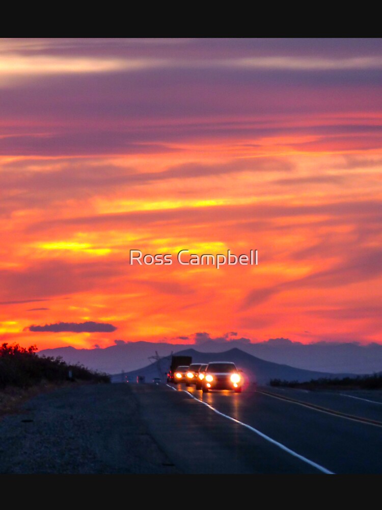 Sunset in Nevada, USA by rossacampbell T-Shirts, Hoodie, Sweatshirt | BlankRebels.com (Image 3)