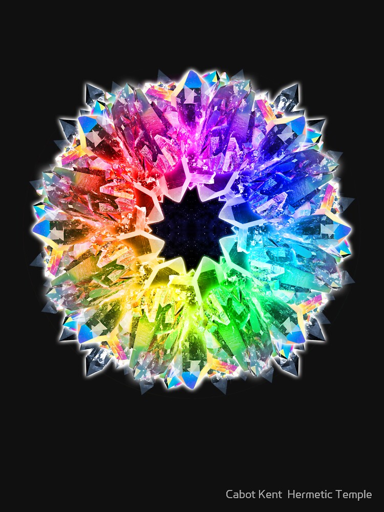 The Cabot Crystal Wheel by Cabot Kent  Hermetic Temple T-Shirts, Hoodie, Sweatshirt | BlankRebels.com (Image 3)