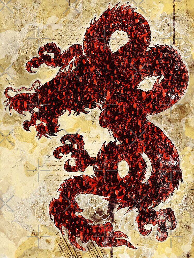 Abstract color print red dragon by artdragongift 15 T-Shirts, Hoodie, Sweatshirt | BlankRebels.com (Image 3)