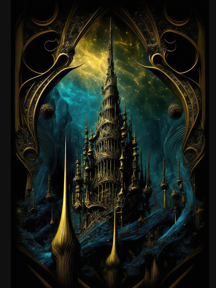 Dark Gothic World 05 by inoculum-art T-Shirts, Hoodie, Sweatshirt | BlankRebels.com (Image 2)