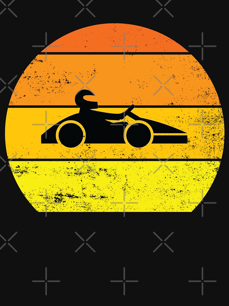 Vintage Retro Cart Racing, Funny Go Kart, Go karting, Funny racing by Aerial Addicts T-Shirts, Hoodie, Sweatshirt (Image 3)
