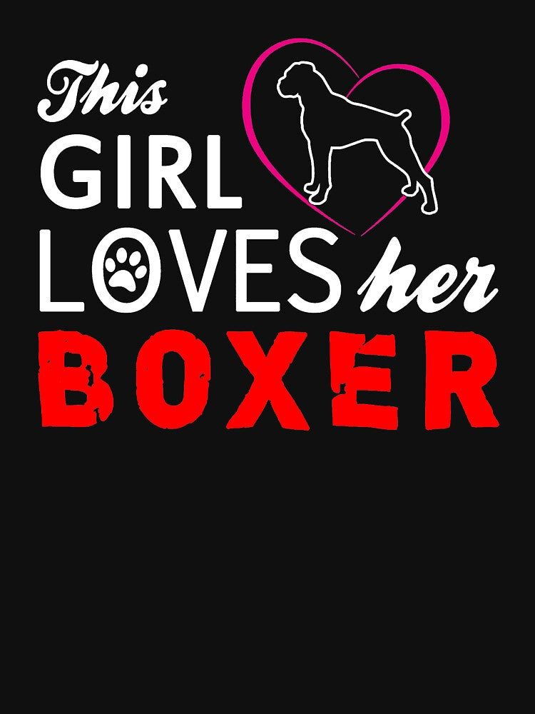 This Girl Loves Her Boxer by findgreatshirts T-Shirts, Hoodie, Sweatshirt | BlankRebels.com (Image 3)