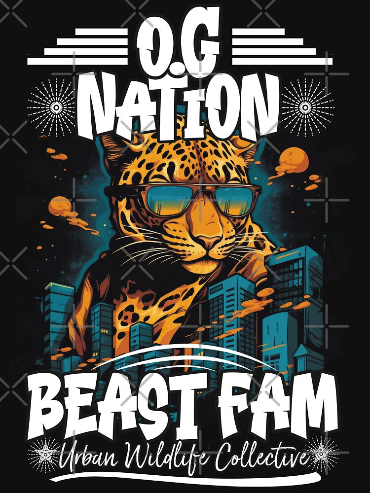 OG Nation, Beast Fam | Anime Streetwear | Hip Hop Fashion, Urban OG Nation, Beast Fam Leopard | Anime... (Image 3)