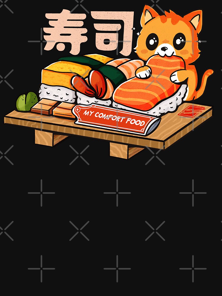 SUSHI - MY COMFORT FOOD by MuloPops T-Shirts, Hoodie, Sweatshirt | BlankRebels.com (Image 3)