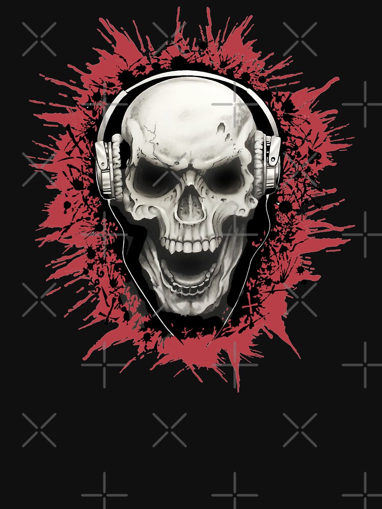 skull art by Petersnook T-Shirts, Hoodie, Sweatshirt | BlankRebels.com (Image 3)
