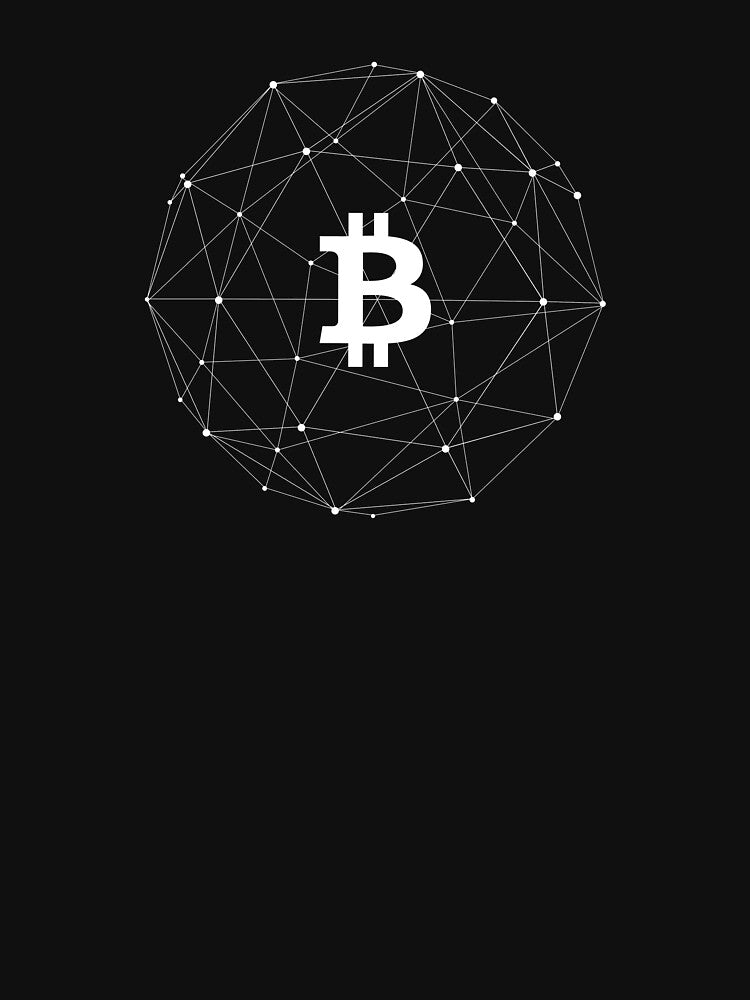 Bitcoin Cryptocurrency Decentralized Logo white by COTW T-Shirts, Hoodie, Sweatshirt | BlankRebels.com (Image 3)