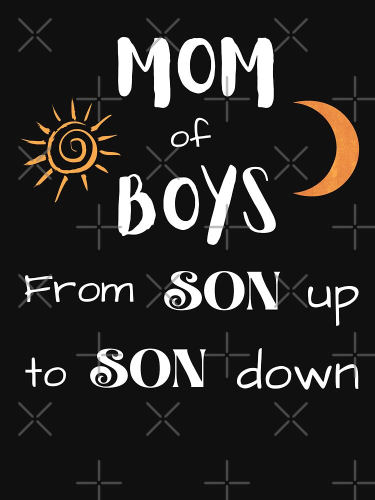 Mom of boys from son up to son down by JasyTes T-Shirts, Hoodie, Sweatshirt | BlankRebels.com (Image 3)