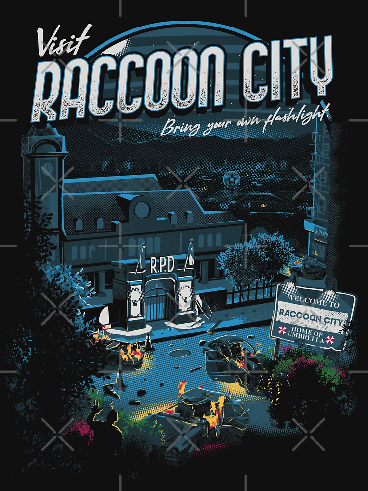 Visit Raccoon City T-Shirts, Hoodie, Sweatshirt