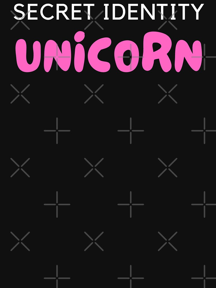 Secret Identity: Unicorn by avejane T-Shirts, Hoodie, Sweatshirt | BlankRebels.com (Image 3)