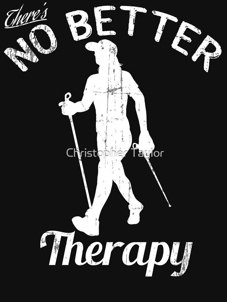 There's No Better Therapy Than Hiking In The Mountains by Christopher Taylor T-Shirts, Hoodie, Sweatshirt (Image 3)