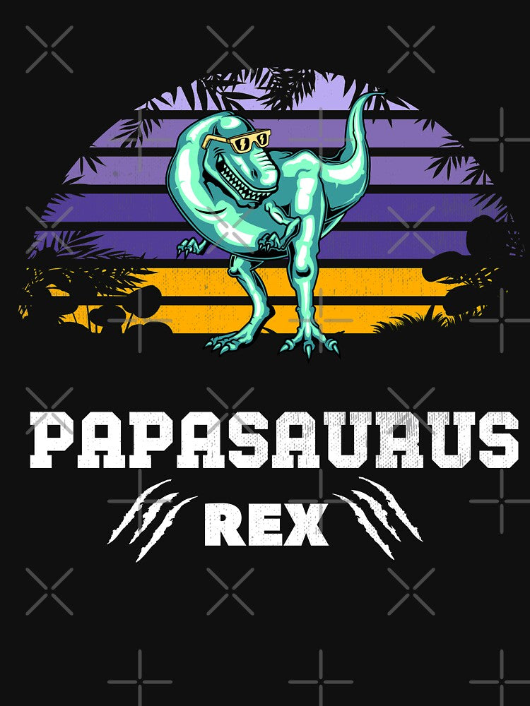 papasaurus rex, Cool Gift For Dad,Father's Day Gift From Wife, Dad Gift From Daughter,Dad Gift From son by... (Image 3)