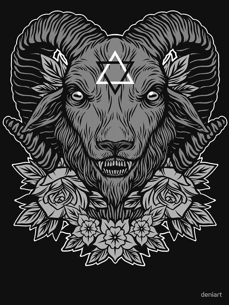 Dark Goat by deniart T-Shirts, Hoodie, Sweatshirt | BlankRebels.com (Image 3)