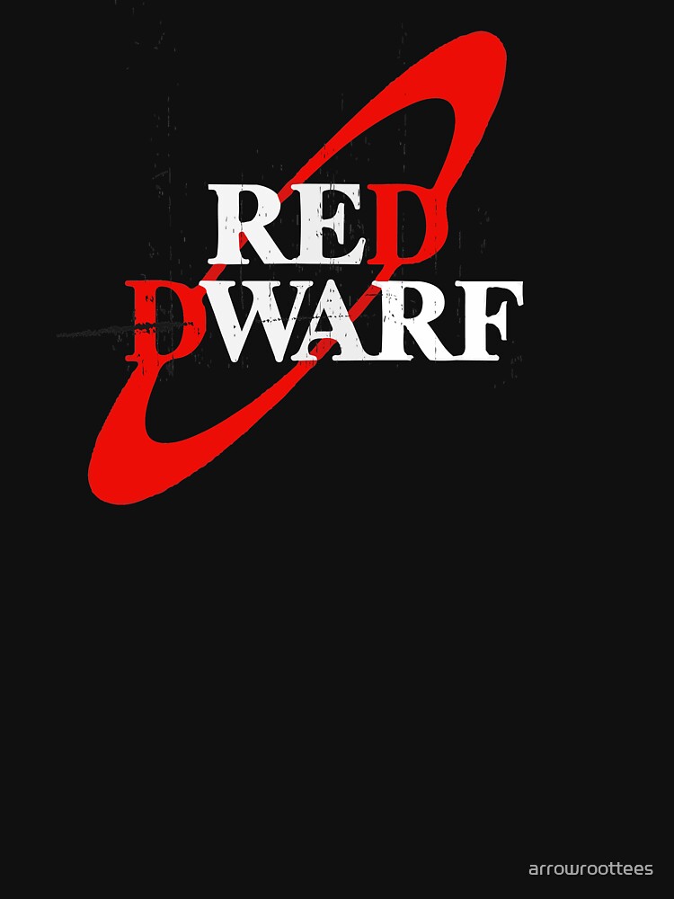 Distressed Red Dwarf Logo by arrowroottees