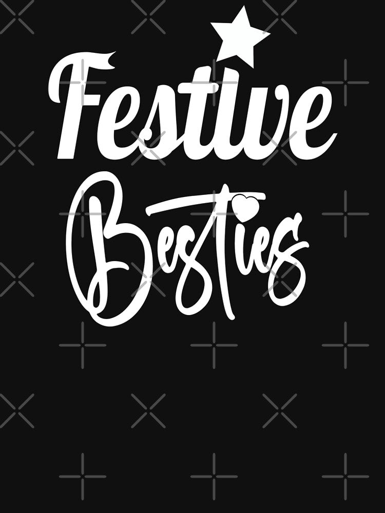 Festive Besties Matching Shirts, by DAM Creative, by DAM Creative ⭐⭐⭐⭐⭐ Hoodie, Sweatshirt | BlankRebels.com (Image 2)