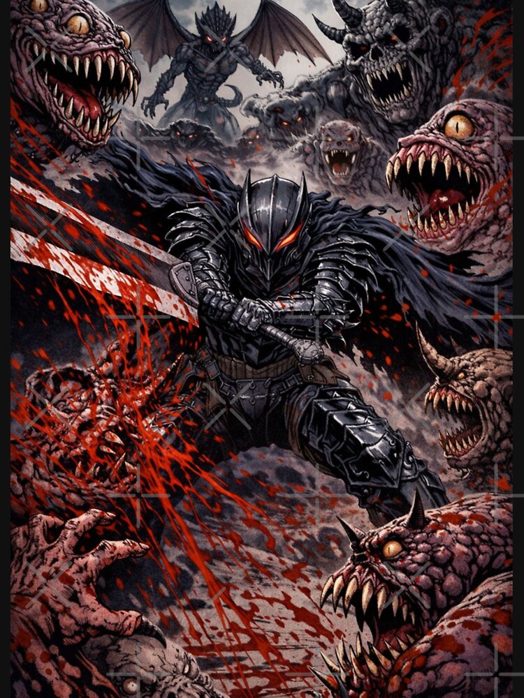 Berserker Unleashed – Guts vs the Apostles by Level Quest T-Shirts, Hoodie, Sweatshirt | BlankRebels.com (Image 3)