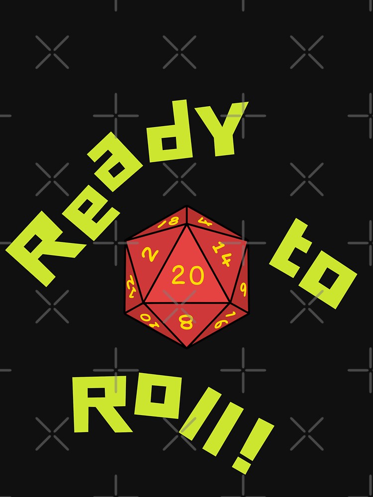 D&D ready to roll D20 by heatedstitches T-Shirts, Hoodie, Sweatshirt | BlankRebels.com (Image 3)