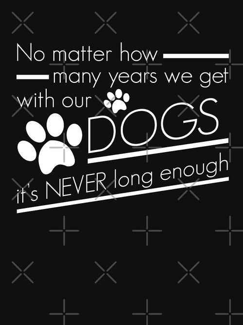 it's never long enough dogs funny best gifts for dogs lovers by ioema T-Shirts, Hoodie, Sweatshirt (Image 2)