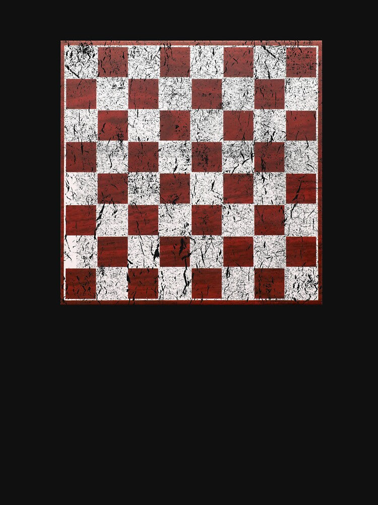 Vintage Distressed Chessboard by vladocar T-Shirts, Hoodie, Sweatshirt | BlankRebels.com (Image 3)