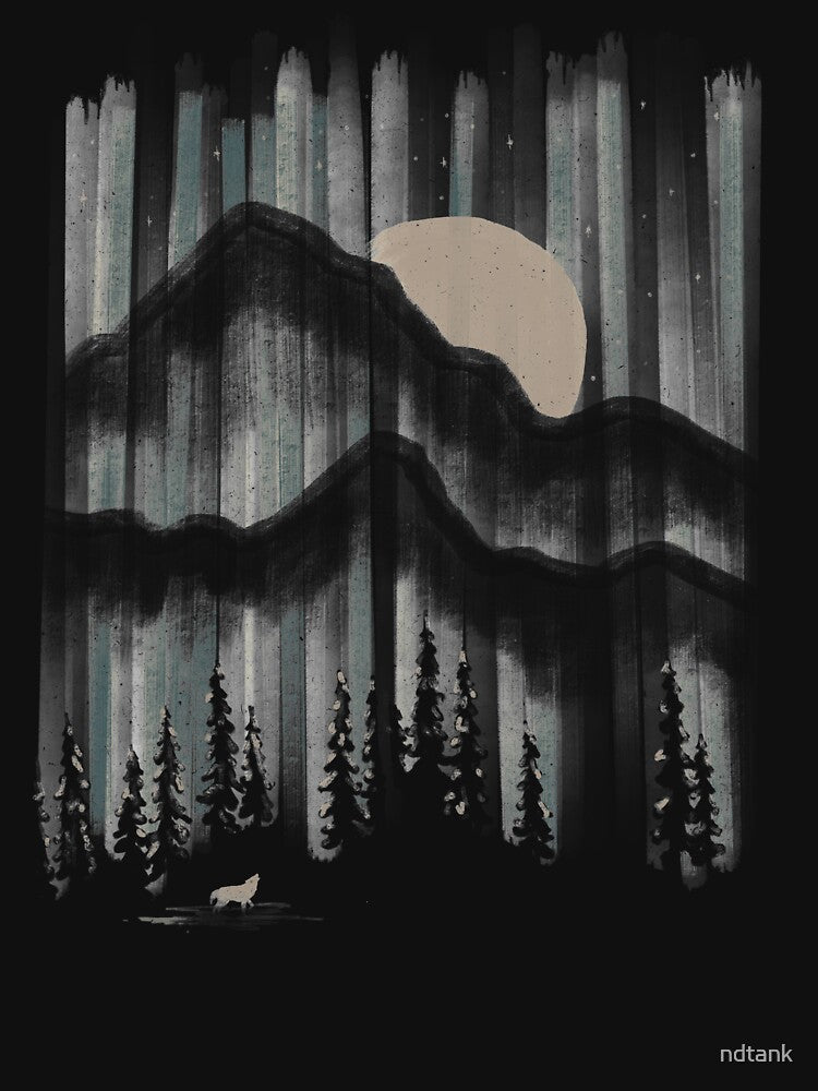 A Wolf in the Night... by ndtank T-Shirts, Hoodie, Sweatshirt | BlankRebels.com (Image 3)