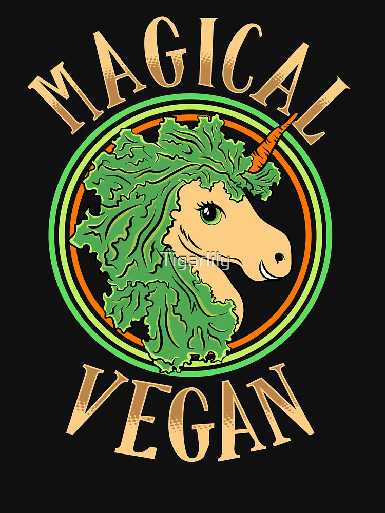 Magical Vegan Unicorn by Tigarlily T-Shirts, Hoodie, Sweatshirt | BlankRebels.com (Image 2)