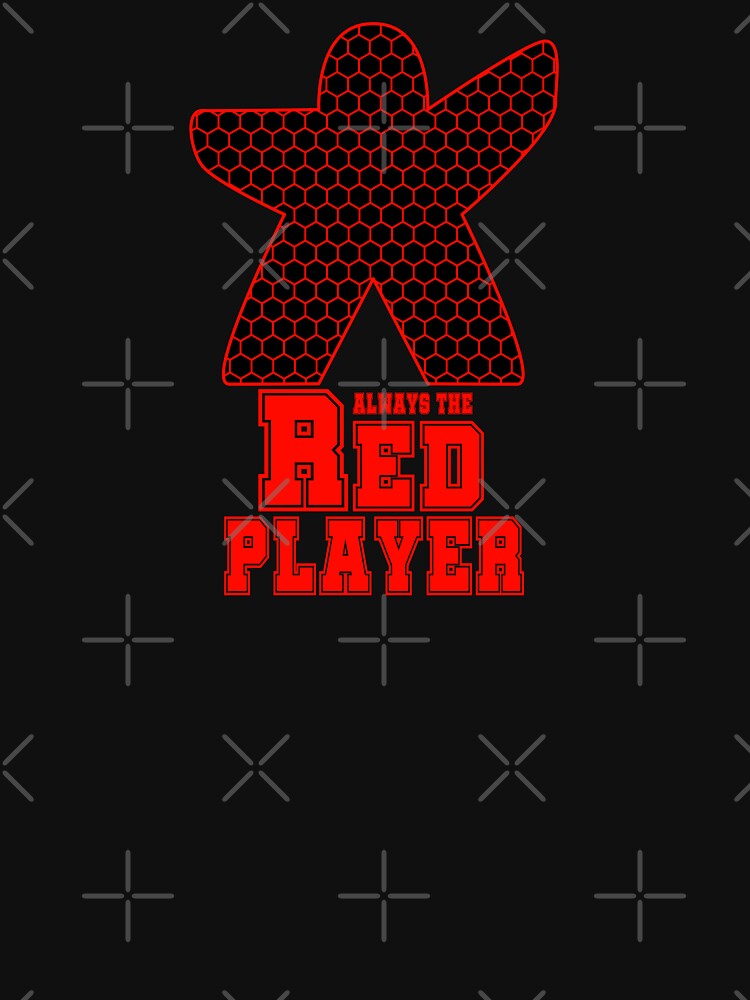 Boardgame Shirt - Always The Red Player by strokli Hoodie, Sweatshirt | BlankRebels.com (Image 3)