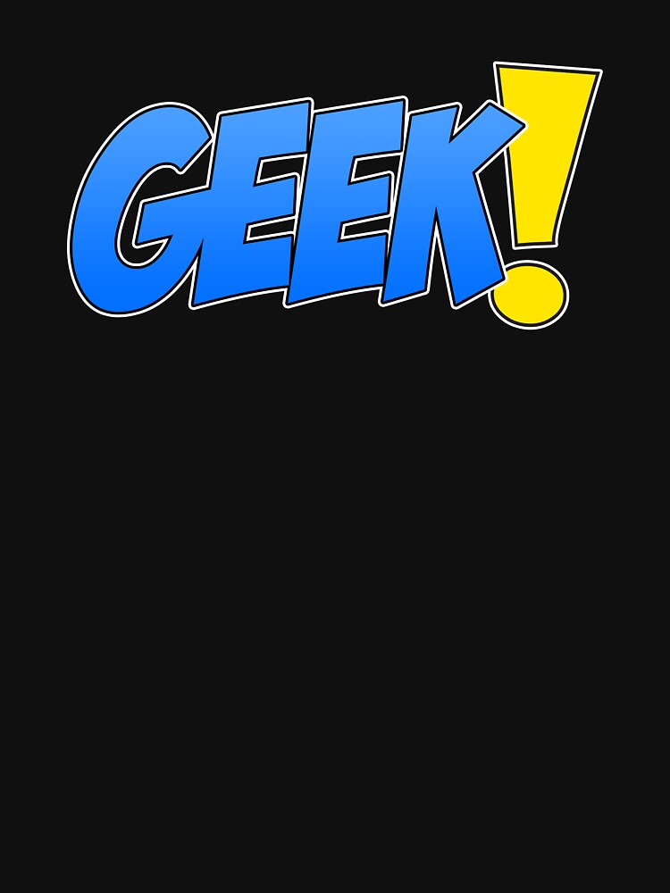 Fun Geek! Exclamation by wheedesign T-Shirts, Hoodie, Sweatshirt | BlankRebels.com (Image 3)