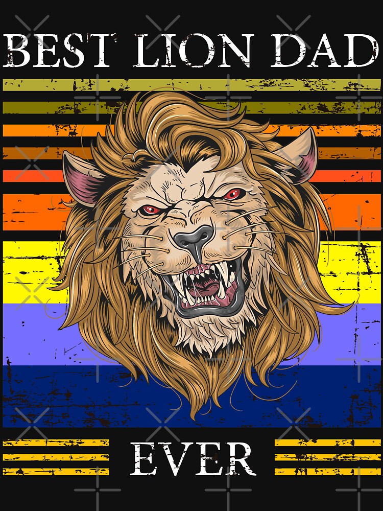 best lion dad , Dad Lion ,  Father's Day Gift Shirt, Cool Gift For Dad,Father's Day Gift From Wife, Dad Gift... (Image 3)