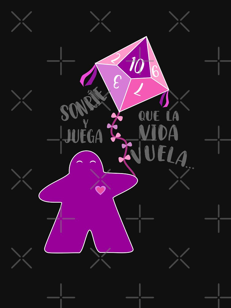 SMILE and PLAY, LIFE FLIES! by AventurerosLúdicos T-Shirts, Hoodie, Sweatshirt | BlankRebels.com (Image 2)