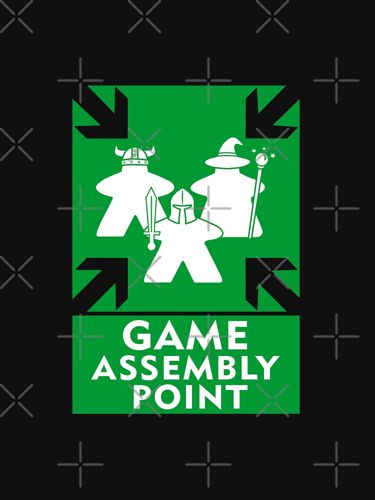 GAME ASSEMBLY POINT by AventurerosLúdicos T-Shirts, Hoodie, Sweatshirt | BlankRebels.com (Image 2)