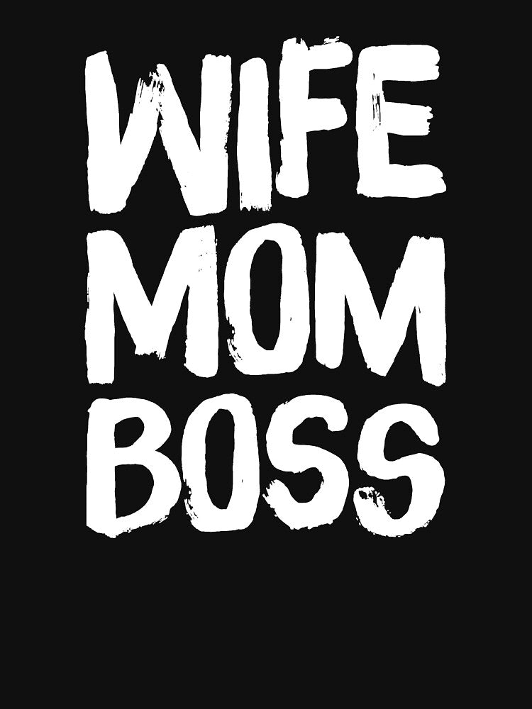 Wife mom boss by alexmichel91 T-Shirts, Hoodie, Sweatshirt | BlankRebels.com (Image 3)