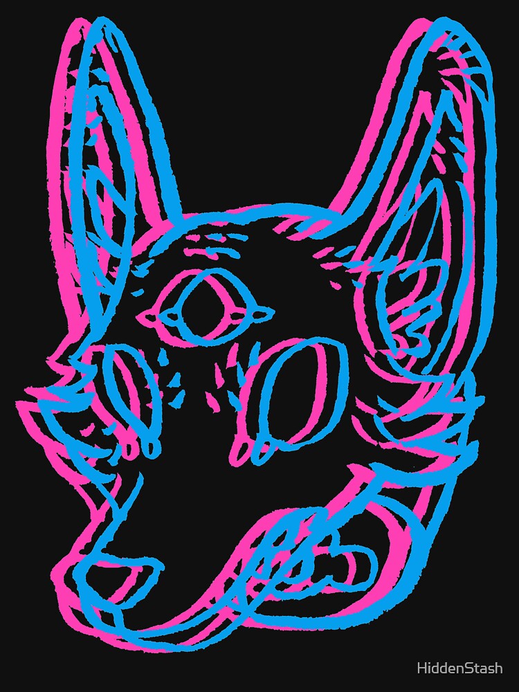 3D Space Coyote by HiddenStash T-Shirts, Hoodie, Sweatshirt | BlankRebels.com (Image 3)