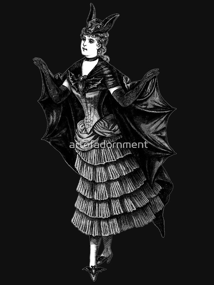 Victorian Bat by artofadornment T-Shirts, Hoodie, Sweatshirt | BlankRebels.com (Image 3)