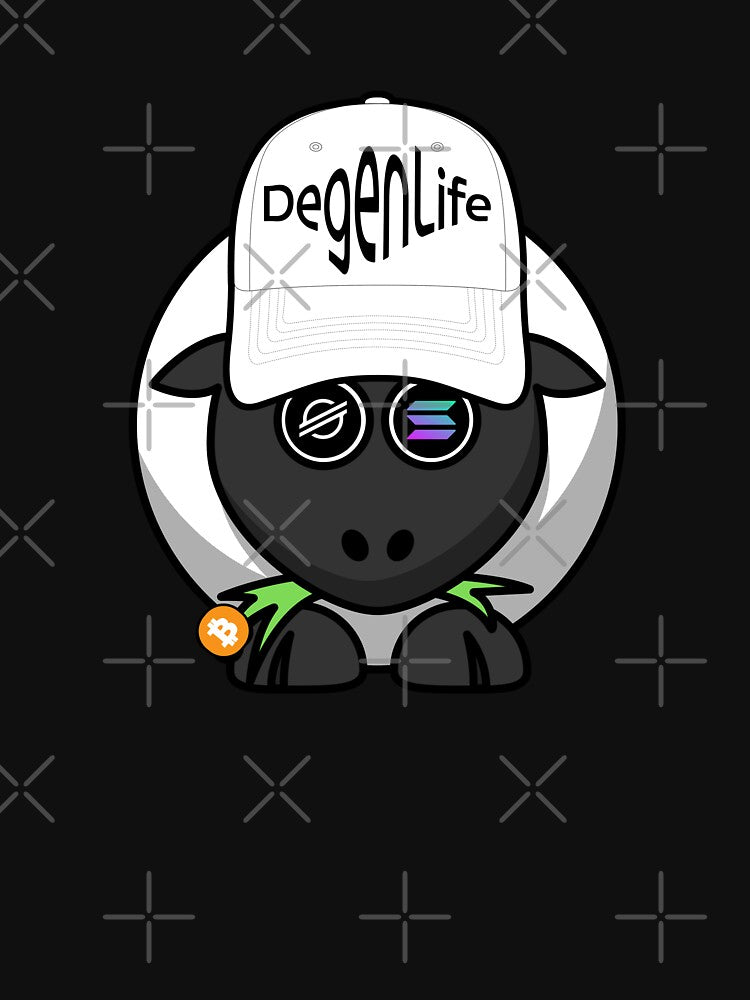 Degen Life – Eyes on the Chain, Mind on the Moon by loopphoria T-Shirts, Hoodie, Sweatshirt | BlankRebels.com (Image 3)
