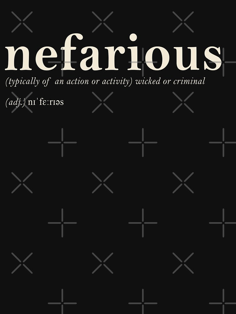 Nefarious by rogue-design T-Shirts, Hoodie, Sweatshirt | BlankRebels.com (Image 3)
