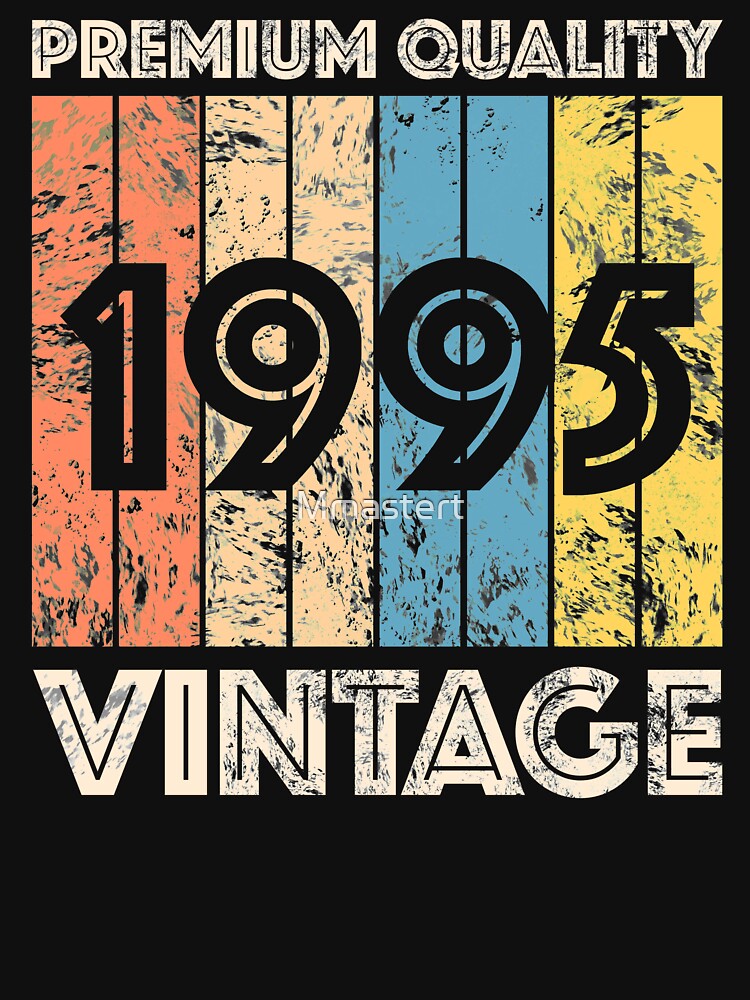 1995 vintage RETRO birthday by Mmastert T-Shirts, Hoodie, Sweatshirt | BlankRebels.com (Image 3)