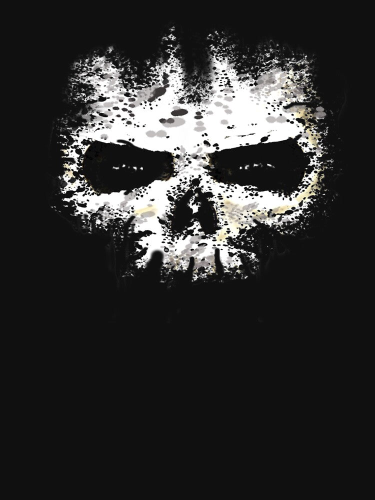 White Paint Skull by Jeremy Crotty T-Shirts, Hoodie, Sweatshirt | BlankRebels.com (Image 2)