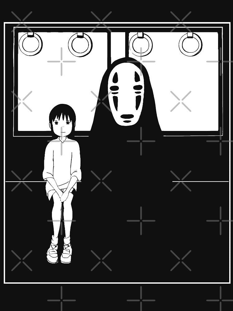Chihiro and Kaonashi by gogopachinko T-Shirts, Hoodie, Sweatshirt | BlankRebels.com (Image 3)