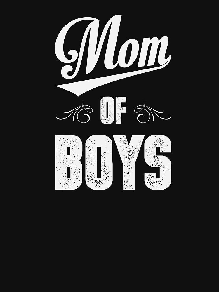 Mom Of Boys Funny Mother by BUBLTEES T-Shirts, Hoodie, Sweatshirt | BlankRebels.com (Image 3)