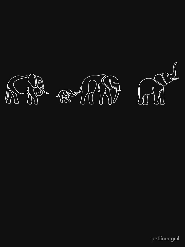 elephant (black) by spacebuzzz . jase T-Shirts, Hoodie, Sweatshirt | BlankRebels.com (Image 3)